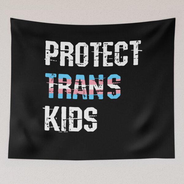 Item preview, Protect Trans Kids Pro LGBT Pride Ally Transgender Flag designed and sold by Cute-Collection.
