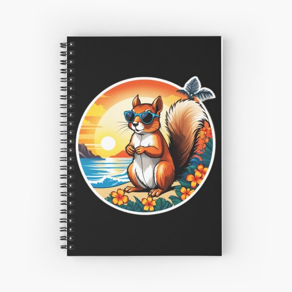 Item preview, Hawaii Orchids Squirrel with Sunglasses at Sunset designed and sold by NautiChic.