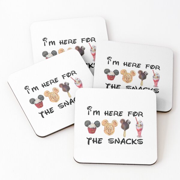 Item preview, "I’m Here for the Snacks & Drinks" – Fun Family Matching Party Shirt designed and sold by Colorful-Garden.