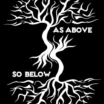 Artwork thumbnail, As Above so Below by TheMoonlightShop