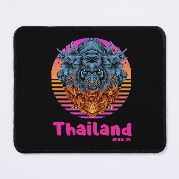 Item preview, Thailand Tiger, Horn, skulls, God, Tshirt for Tiger Lovers designed and sold by Printek.