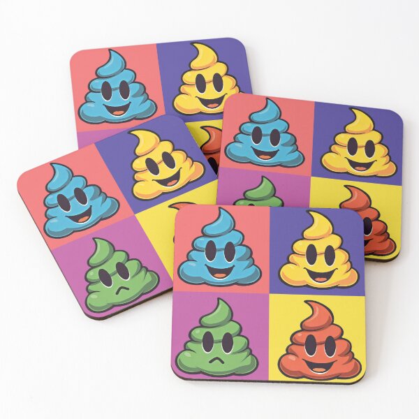 Item preview, Poop Emoticon Pop Art designed and sold by FaeryNuff.