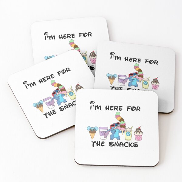 Item preview, "I’m Here for the Snacks & Drinks" – Fun Family Matching Party Shirt designed and sold by Colorful-Garden.
