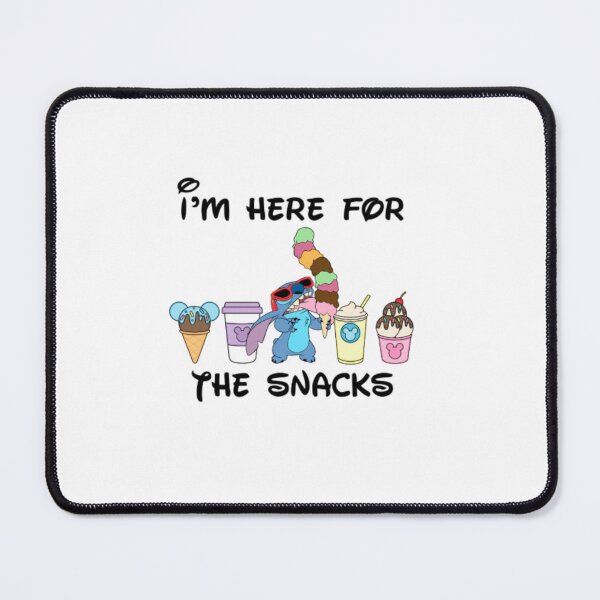 Item preview, "I’m Here for the Snacks & Drinks" – Fun Family Matching Party Shirt designed and sold by Colorful-Garden.