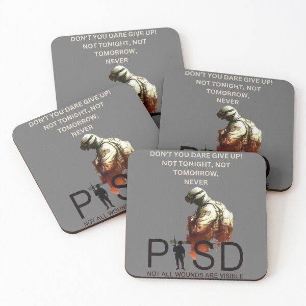 Item preview, PTSD Never Give Up designed and sold by T-Hand141Homestead.
