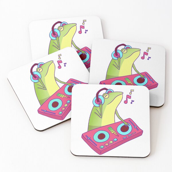 Item preview, DJ Frog designed and sold by MisaCroak.