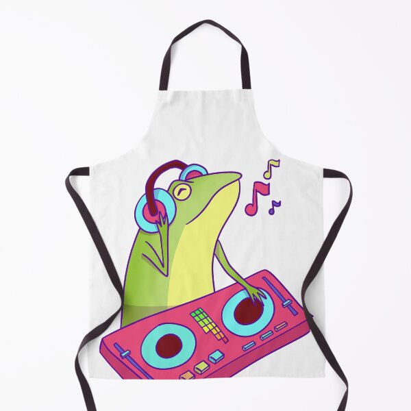 Item preview, DJ Frog designed and sold by MisaCroak.