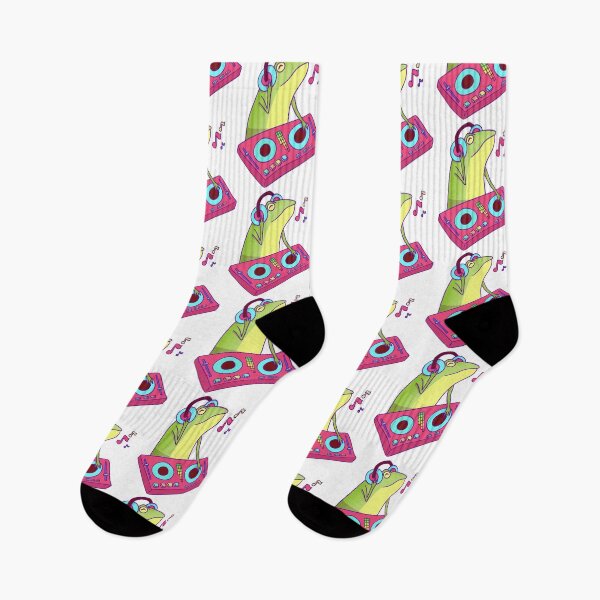 Item preview, DJ Frog designed and sold by MisaCroak.