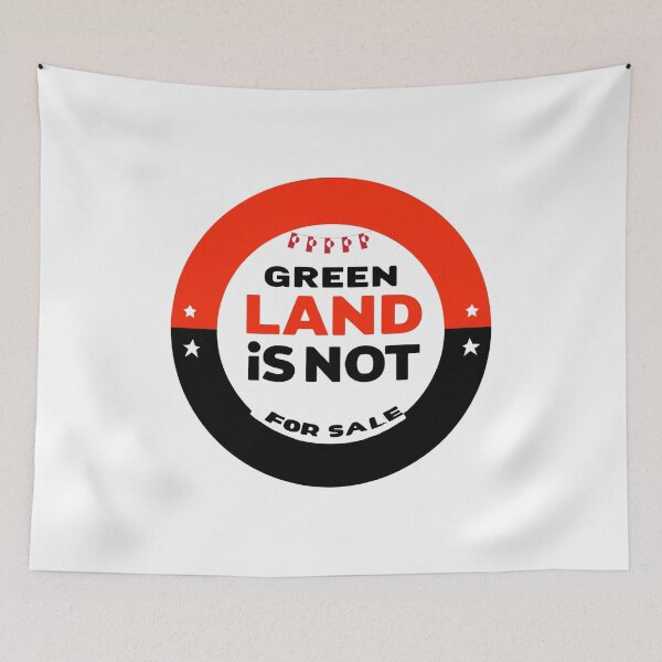 Item preview, Green Land Is Not for Sale T-Shirt – Bold Statement Tee designed and sold by VibeVault12.