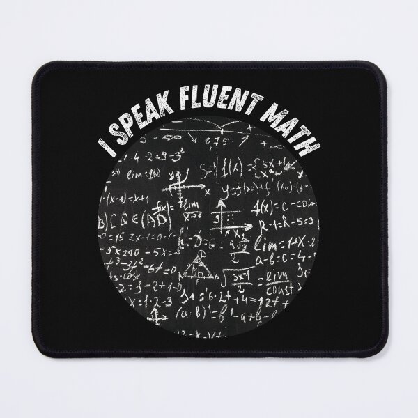 Item preview, I Speak Fluent Math Funny T-Shirt Perfect Gift For Math Geek designed and sold by EvocatiVerse.