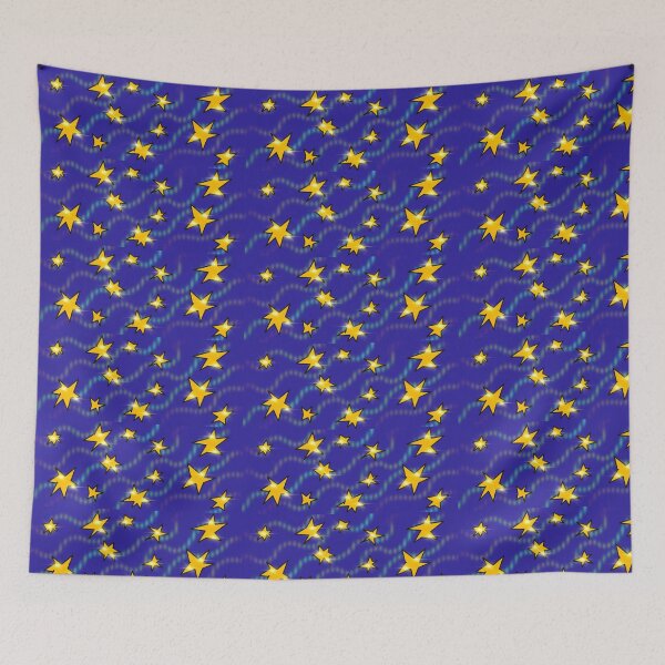 Item preview, Shining star pattern designed and sold by Joyride Art and Design UK.