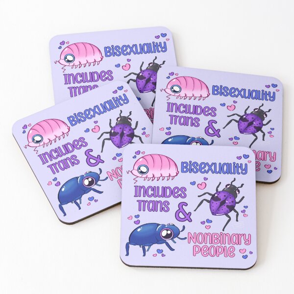 Item preview, Bisexuality bugs designed and sold by squishyenby.