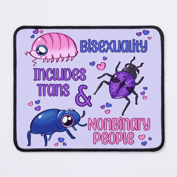 Item preview, Bisexuality bugs designed and sold by squishyenby.