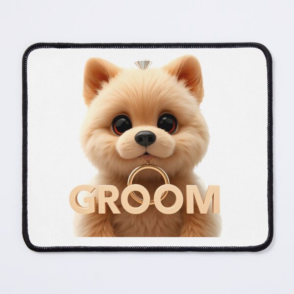 Item preview, Chic Groom Puppy: The Cutest Groom! designed and sold by latelierdechris.