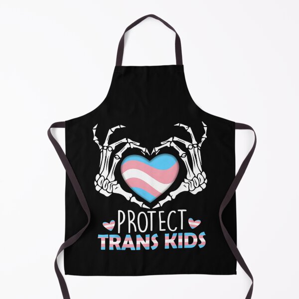 Item preview, Protect Trans Kids Skeleton Heart Transgender Flag Equality designed and sold by Cute-Collection.
