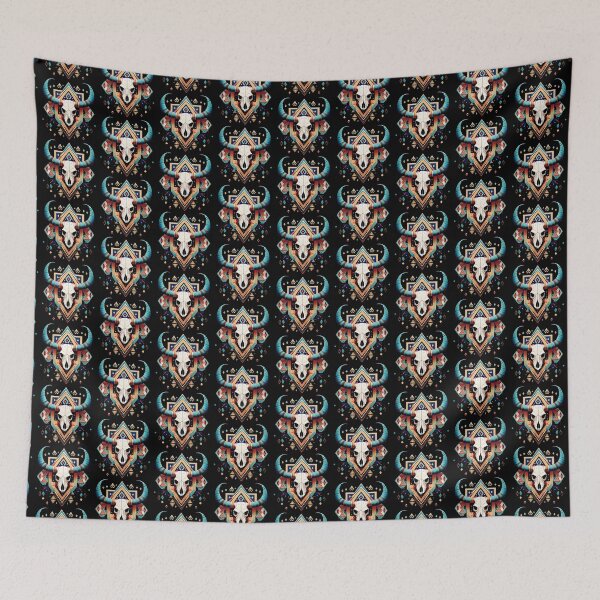 Item preview, Tribal cow designed and sold by Clara Fruggeri.