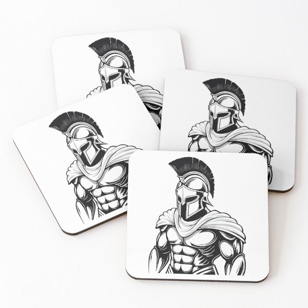 Item preview, Spartan warrior in helmet and armor designed and sold by Danler.