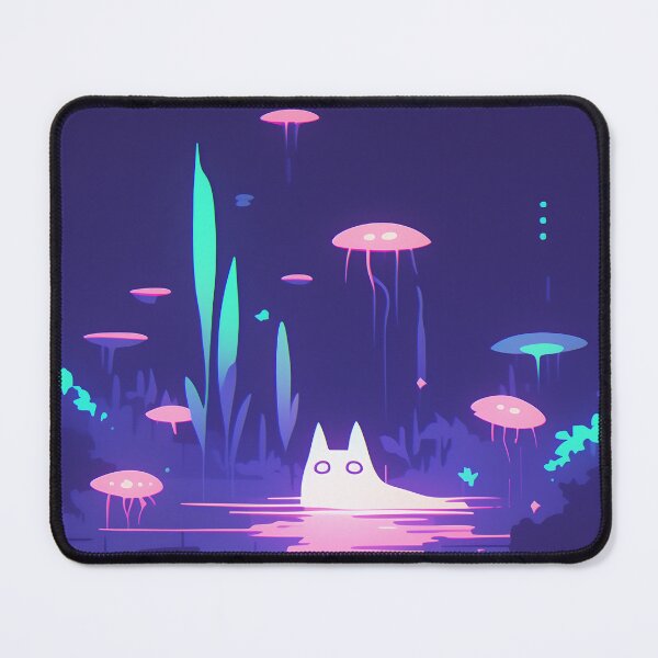 Item preview, Neon Pond Spirits – Just Vibes in the Glow designed and sold by Bearabilia.