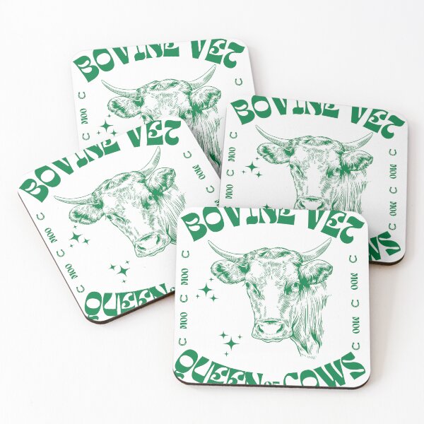Aperçu de l'œuvre Vétérinaire bovine : la reine des vaches créée et vendue par Quirk-Thread.