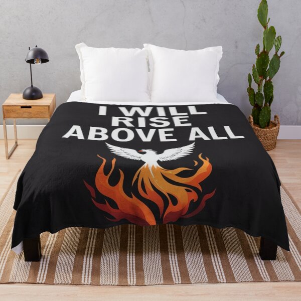 Item preview, I will rise above all design designed and sold by Motivated Sensei.