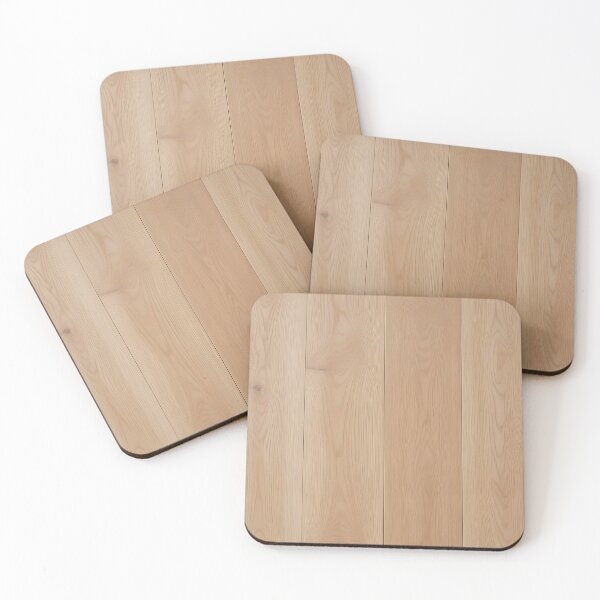 Item preview, Natural Oak Wood Texture – Warm Grain Pattern designed and sold by SurfaceCraft Studio.
