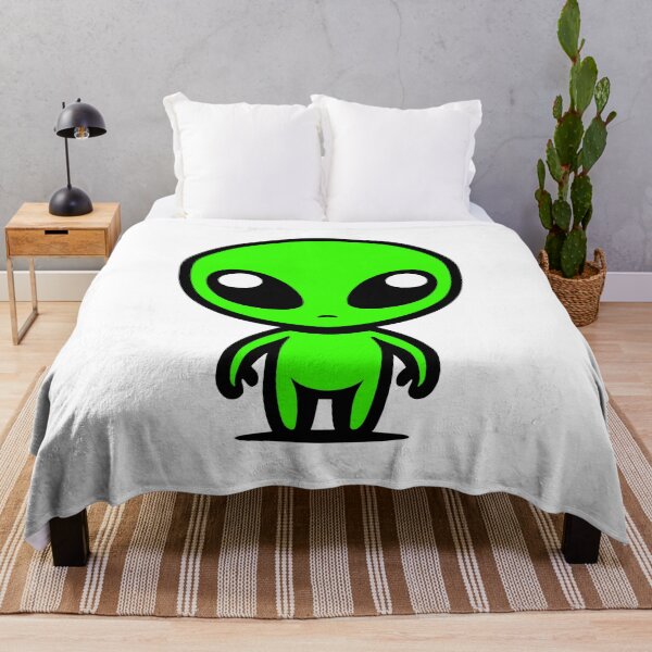 Item preview, Cute Green Alien designed and sold by roswellboutique.