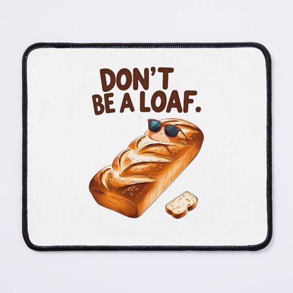Item preview, Lazy Bread Loaf - Cute & Funny designed and sold by BaisaStudio.