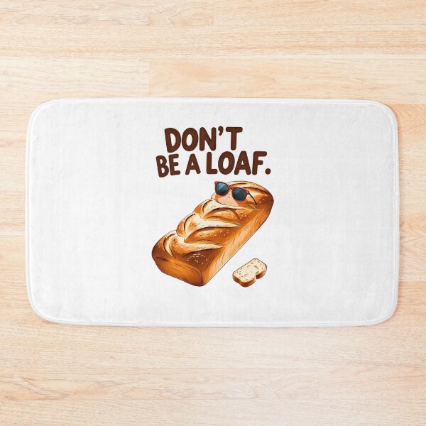 Item preview, Lazy Bread Loaf - Cute & Funny designed and sold by BaisaStudio.