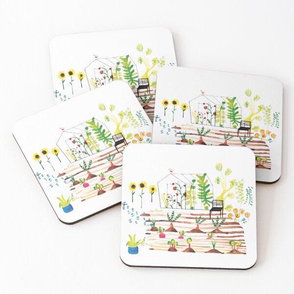 Item preview, Lush Vegetable Garden in Bloom designed and sold by Lottelente.