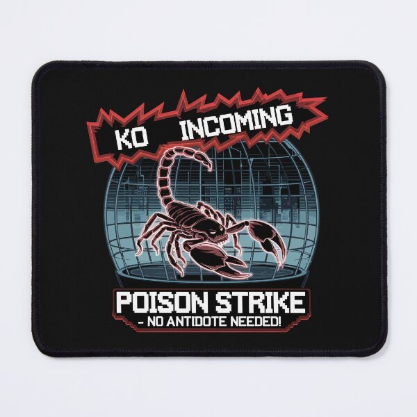 Item preview, KO Incoming – Poison Strike Scorpion Gaming designed and sold by NaturePixel.