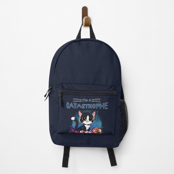 Item preview, Little Cat I'm a Catastrophe pun designed and sold by TheMWorld.