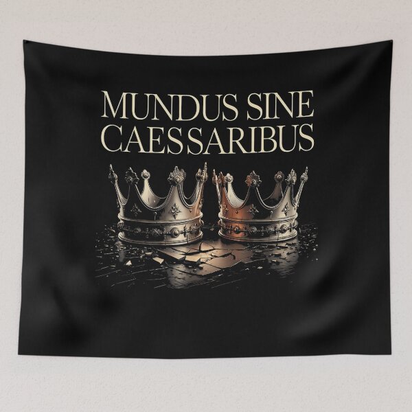 Item preview, Beautiful Funny Mundus Sine Caesaribus Retro designed and sold by Shaun-Arts.