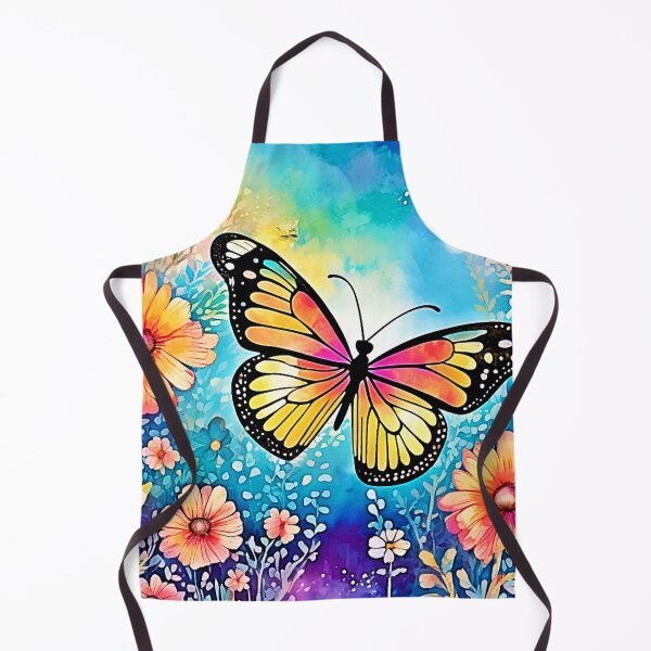 Item preview, Colorful Garden Butterfly Glow Design designed and sold by Health And Fitness Posts e-Store.