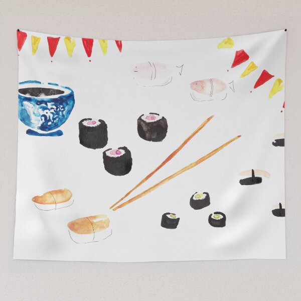 Artikelvorschau, Sushi Celebration entworfen und verkauft von Lottelente.