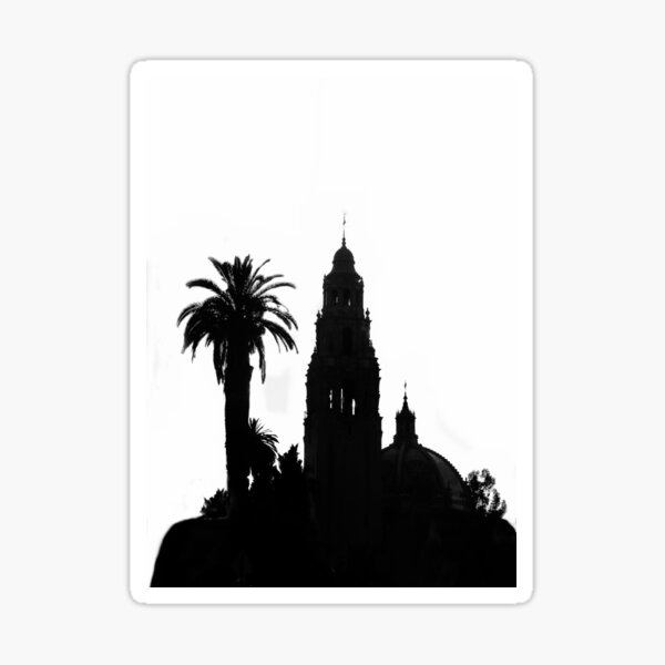 Aperçu de l'œuvre Silhouette du parc Balboa créée et vendue par heatherfriedman.