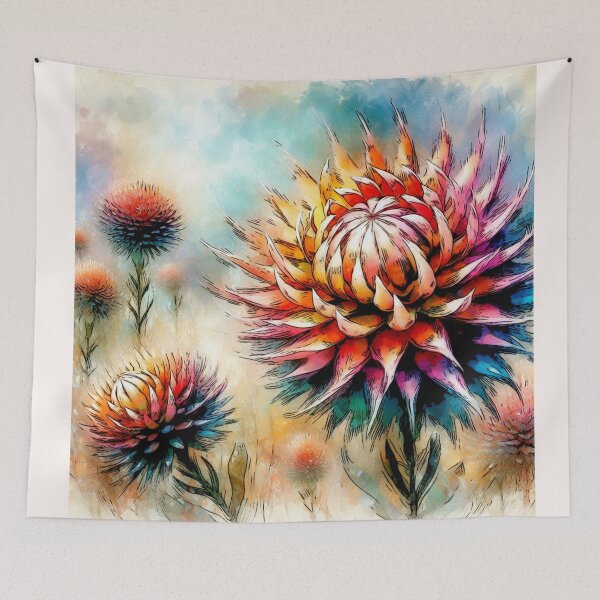 Item preview, Protea-Pinwheels#1 designed and sold by Helios Be. Lavsh.