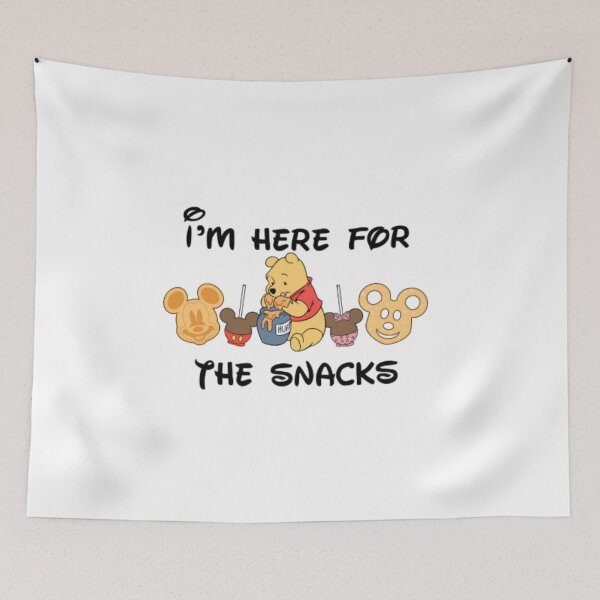 Item preview, "I’m Here for the Snacks & Drinks" – Fun Family Matching Party Shirt designed and sold by Colorful-Garden.
