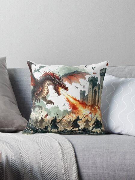 Item preview, Dragons Breathing Fire designed and sold by erkinmaddison.