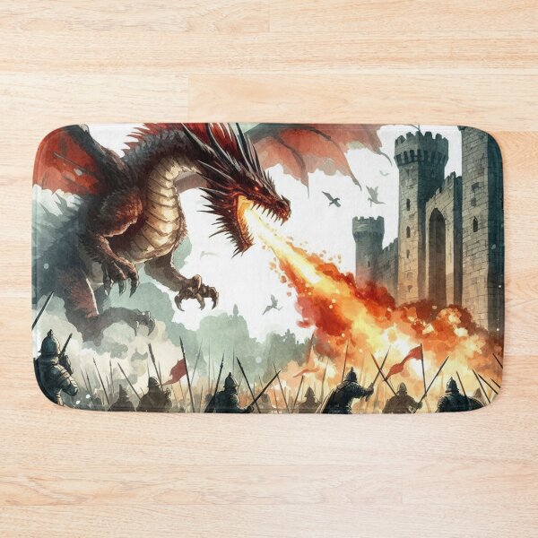 Item preview, Dragons Breathing Fire designed and sold by erkinmaddison.
