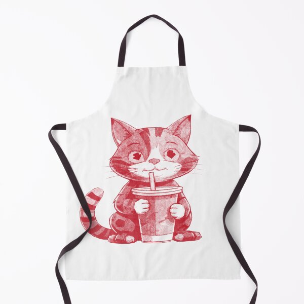 Item preview, Cat drink iced coffee designed and sold by kinpirks.