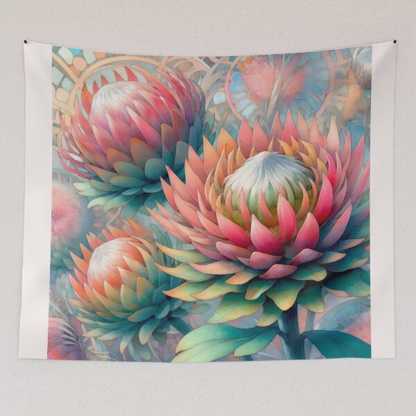 Item preview, Protea-Pinwheels#3 designed and sold by Helios Be. Lavsh.