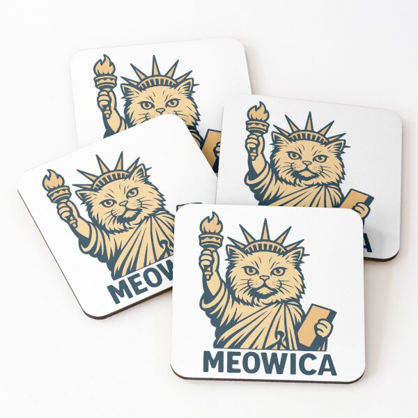 Item preview, Cat Liberty Meowica Patriotic Feline Freedom designed and sold by Blok45.