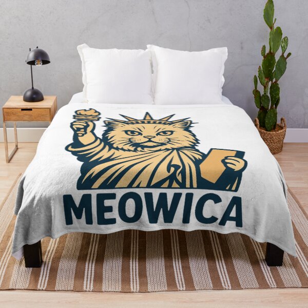 Item preview, Cat Liberty Meowica Patriotic Feline Freedom designed and sold by Blok45.
