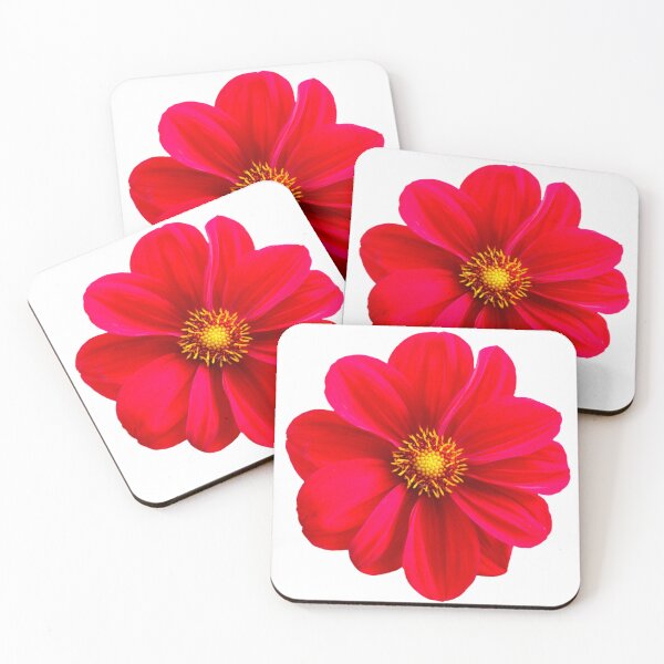 Item preview, Fiery Red Dahlia designed and sold by AmbientArtCo.