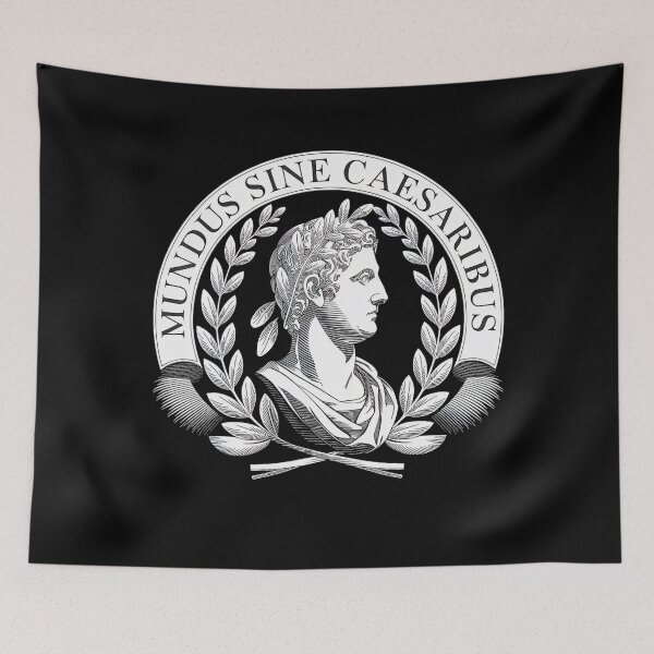 Item preview, Beautiful Funny Mundus Sine Caesaribus Vintage designed and sold by Shaun-Arts.