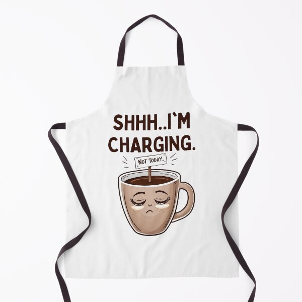 Item preview, Shhh... I’m Charging – Funny Coffee Lover designed and sold by BaisaStudio.