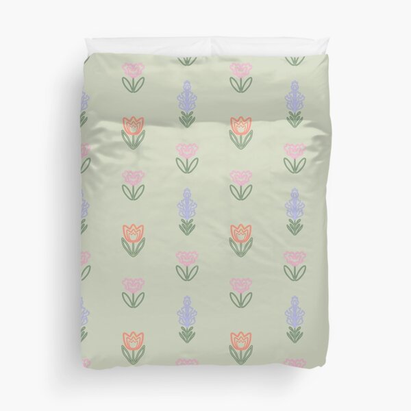 Item preview, Minimalistic flower spring pattern designed and sold by tjasamolek.