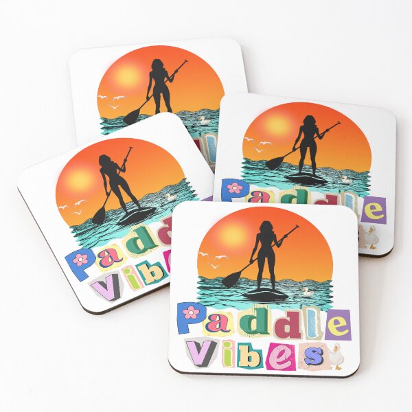 Aperçu de l'œuvre T-shirt de paddle pour fille – Lake Life SUP Vibes créée et vendue par ArtbyCrystal.