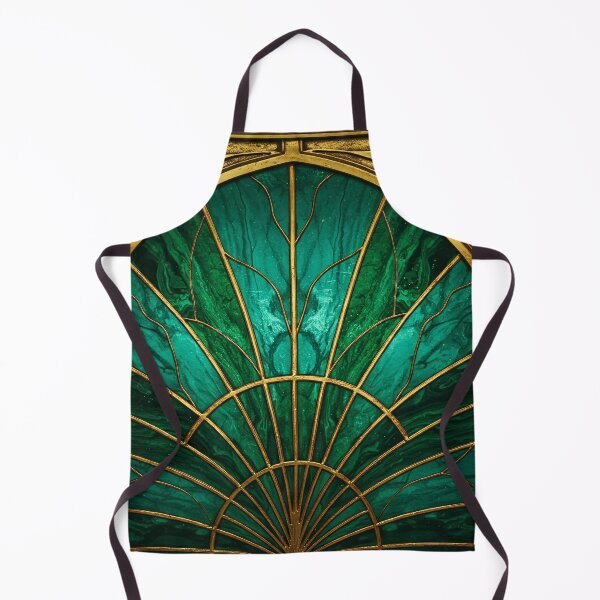 Item preview, Elegant Stained Glass Art Deco Window With Marble And Gemstone designed and sold by svarupa.
