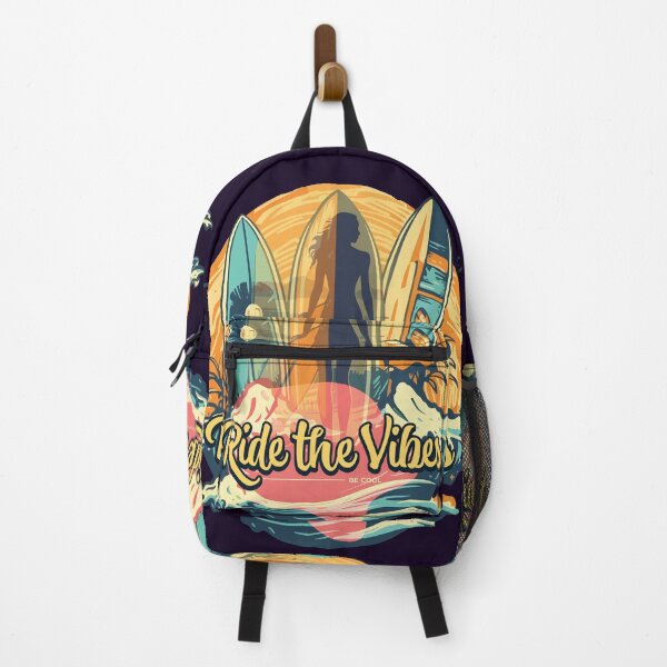 Item preview, Ride The Vibes , Be Cool , Wave Rider, Surf Culture designed and sold by BeCoolOriginal.